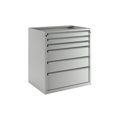 ANKE  Cassettiera senza piano  larghezza 910 mm  6 cassetti 
