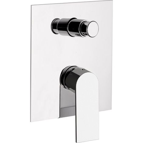 MONOCOMANDO INCASSO DOCCIA CON DEVIATORE LINEA AVENUE Misura: Cromo (1/4)