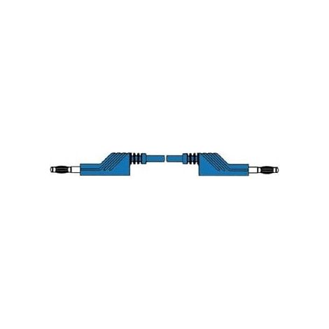 Cordon de mesure 4mm 50cm - bleu (mln-sil / 1)