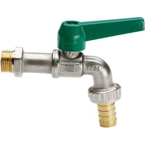 Rubinetto portagomma antigelo sfera eko ottone 1/2  idrobric sacrub0692ag