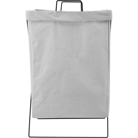Collapsible Laundry Basket, Foldable Clothes Hamper, Storage Bin, Long Rectangle in Thick Iron, Oxford Cloth with Sturdy Support, Ideal for Toys, Books, Towels, Space Saving (1/5)