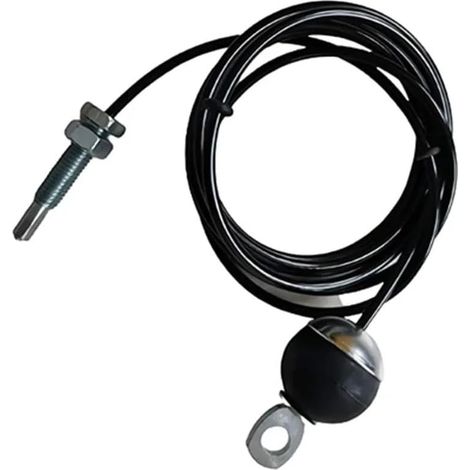 Componenti di ricambio in acciaio resistente per cavi da palestra, adatti per palestre domestiche, inclusi accessori per pulegge, diametro 5 mm, tipo B - 2,5 metri. (1/5)