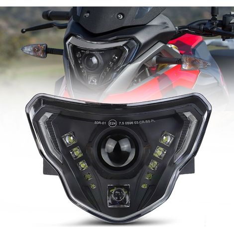 Phare Full LED BMW Homologué G310R G310GS 2016-2020 - XENLED G310M - 100W - 6000Lms