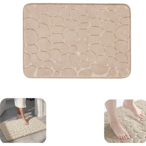 Tapis absorbant tapis de bain (jaune, 4060) (1/5)