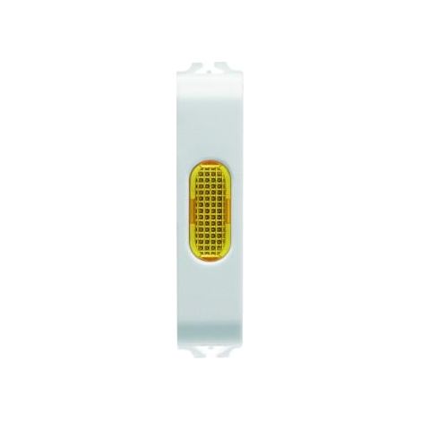 VOYANT DE SIGN. AMBRE 1/2M BLANC GEWISS GW10644
