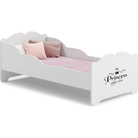 Letto per bambini ANNA con materasso 140x70 Princess