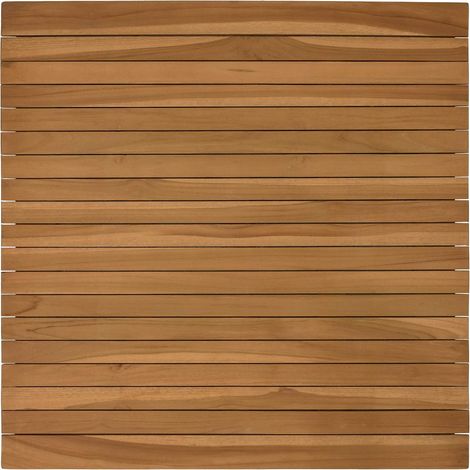 Maison Exclusive - Piano del tavolo 70 x 70 x 3,5 cm Quadrato Legno di teak solido (1/5)