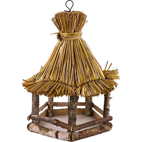 Vogelhaus Meise Vogelhäuschen Futterstelle Holzhaus 29x29x37cm