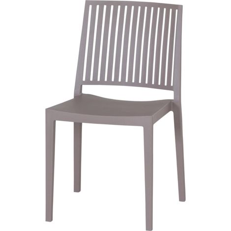Siena Garden Lane Stapelstuhl - Polypropylen taupe (1/5)