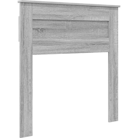 Testiera Grigio Sonoma Legno multistrato vidaXL