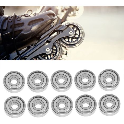 Vente de 10 roulements à billes en acier inoxydable S627Z, dimensions : 7 × 22 × 7 mm (1/5)