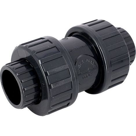 Clapet anti-retour à ressort inox 63mm – Femelle à coller – Acier inoxydable AISI 302 – Joints EPDM pour étanchéité durable (1/4)