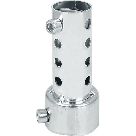 Silencieux d'échappement moto Zone 42 mm réglable, universel et amovible, DB Killer XSQ-03 (court, argent) (1/5)