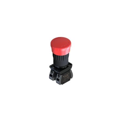 Bouton d'arrêt d'urgence RS PRO, Montage panneau, dia. 22mm ( Prix pour 1 )