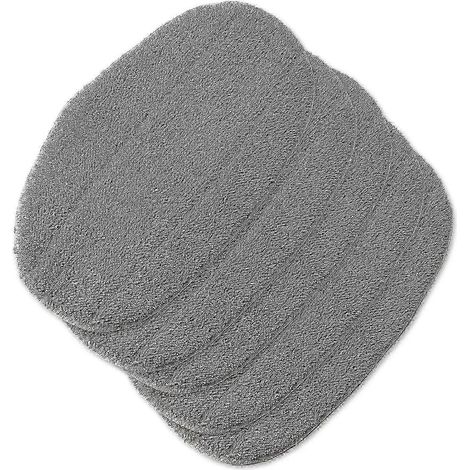 Lot de 5 lingettes de rechange AURA pour nettoyeurs vapeur, housses de balai vapeur pour un nettoyage en profondeur des pores (1/4)
