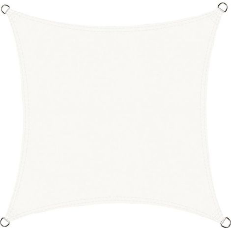 2x2 Meter quadratischer Schattenspender, wasserdicht und UV-beständig, ideal für Patio, Garten, Terrasse und Außenbereiche.