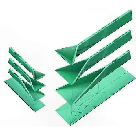 Ensemble de cuillères doseuses 3 en 1 - 2 pièces avec 6 options de taille pour polygones plats (1/5)