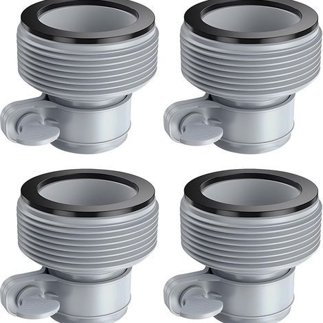 INTEX 1,25 Zoll B Filtrationspumpen-Schlauchadapter-Set für Salzwasserpumpen und -systeme (eins) (1/4)