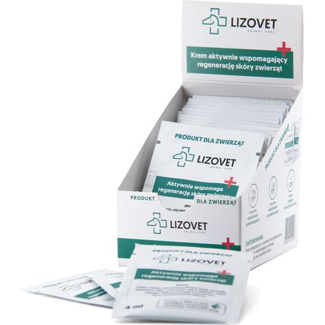 Baume cicatrisant pour animaux - Lizovet 40 x 4 ml (1/3)