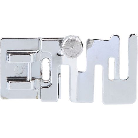 Support de pied pour machine à coudre électrique domestique, patte presseuse pour tissu élastique.