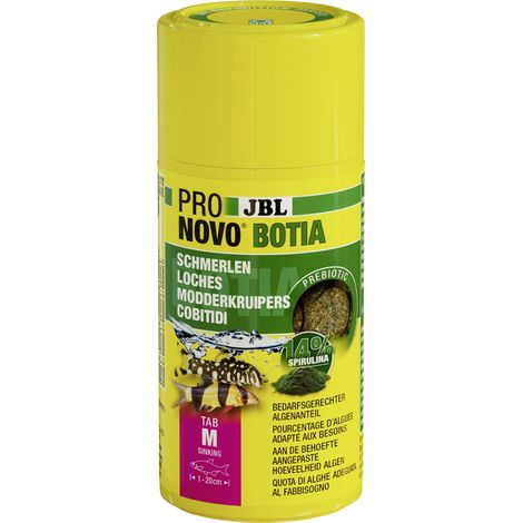 JBL Fischfutter Pronovo Botia Tab Fischfuttertabletten M 100 ml Fischfutter