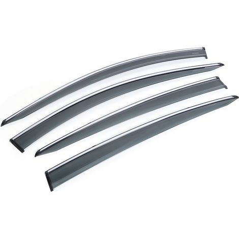 4 pièces pare-soleil et pluie pour vitres latérales Vezel 2015-2019, protège-fenêtre modifié (1/5)