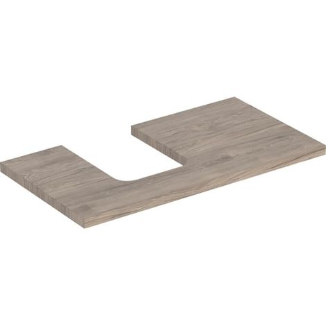 Placa de lavabo Geberit ONE, recortable a la izquierda, para (1/2)