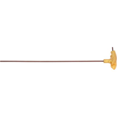 Clé hexagonale de 4 mm et 400 mm de long avec poignée en T ergonomique en acier pour la maintenance et la réparation. (1/5)