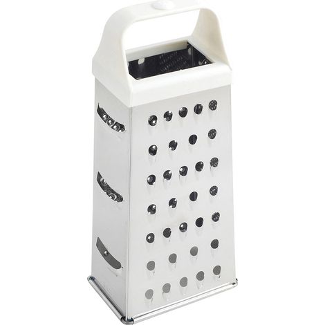 Rallador 4 caras de acero inoxidable
