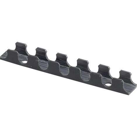 Viega Klemmschiene 1234 für Fonterra-Flächentemperierung, Fonterra-Rohr, d. 12mm, Länge 2000mm, PVC (1/3)