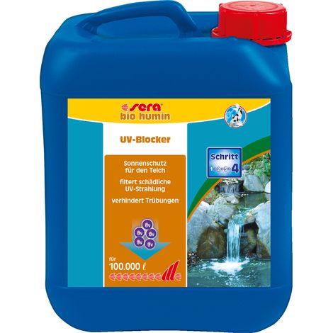 Zubehör für Teich sera bio humin UV Schutz natürlicher Filter