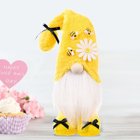 Nain De Noël - Décoration Extérieure Pour Fêtes - Figurine Sans Visage En Tissu Et Fibres - Hauteur 37 Cm - Idéal Pour Jardin, Intérieur, Étagère Ou Cadeau - 1 Pièce (1/5)