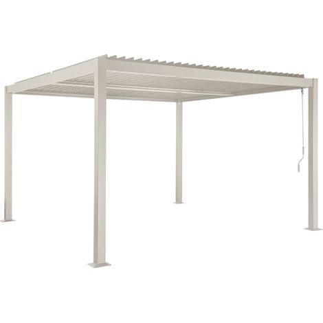 sweeek - Bioklimatische Pergola mit Lamellendach Palace 3,6x3,6m (1/5)