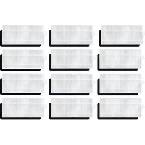 Lot de 12 filtres Hepa pour aspirateur Polaris Pvcr 1026 1226 1090 3200