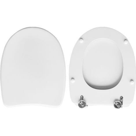 Copriwater Ala Ideal Standard coperchio grande legno rivestito in resina poliestere (1/4)