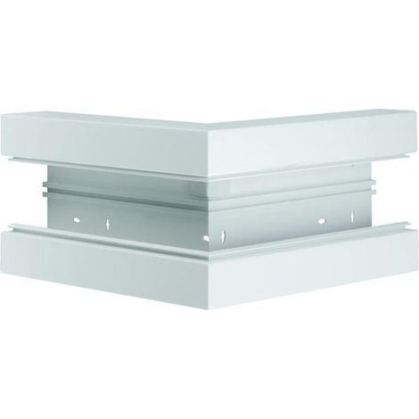 Esquina Exterior blanca 170 mm para cableado