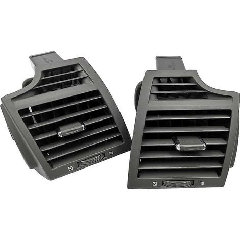 Jeu de grilles de sortie de ventilation latérales pour climatiseur de tableau de bord -- (1/5)