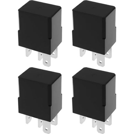 4PCS Relais Auto 12VDC 4 Broches ACM33221 CM1-aF-12V pour Systèmes d'Éclairage, Avertisseur et Moteur (1/4)
