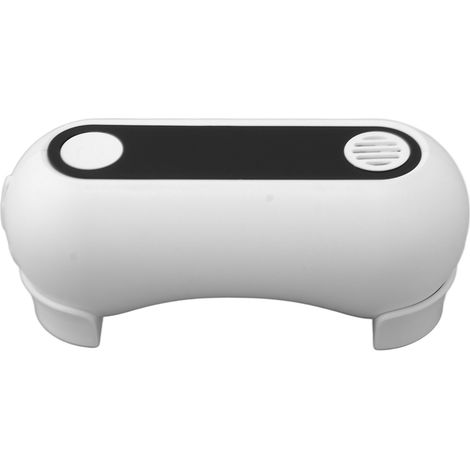 Chasse d'eau automatique blanche, sans contact, à induction, 0,25 s, accessoire pour chasse d'eau, 2000 mAh (1/5)