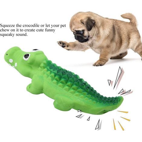Pet chew toy, dog training toy, latex, squeezable teeth, durable, hard and interactive (1/5)