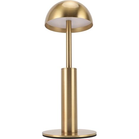 Lampe de Table sans Fil élégante en Fer doré, Contrôle Tactile (1/5)