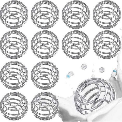 12 pièces mélangeur mélange boule fil fouet acier inoxydable Shaker boule 30mm boule mélange boule (1/5)