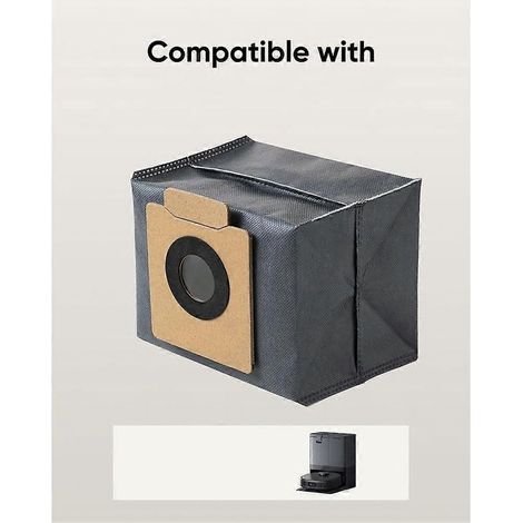 Sacs à poussière grande capacité (lot de 6) pour accessoires Eufy, compatibles avec le Eufy X10 Pro Omni. (1/4)