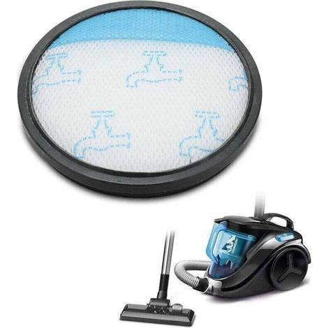 2pcs Filtre lavable pour aspirateur Rowenta Compact Power Cyclonic, filtre de rechange compatible avec RO3715EA à RO3799EA, RP3721EA, MO3718PA - MO3786PA, TW3724RA - TW3786RA, filtration efficace, dur (1/4)