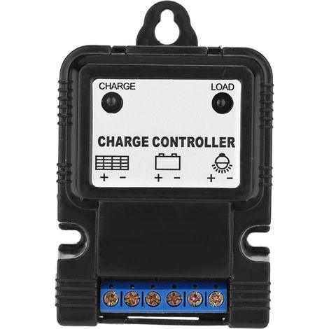 Contrôleur de charge de panneau solaire portable PWM 6V/12V 3A avec indicateur LED Nouveau (1/4)