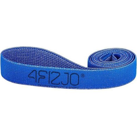 Elastico in tessuto 4FIZJO Flex Band, lungo - blu (resistenza 13-20 kg) (1/4)
