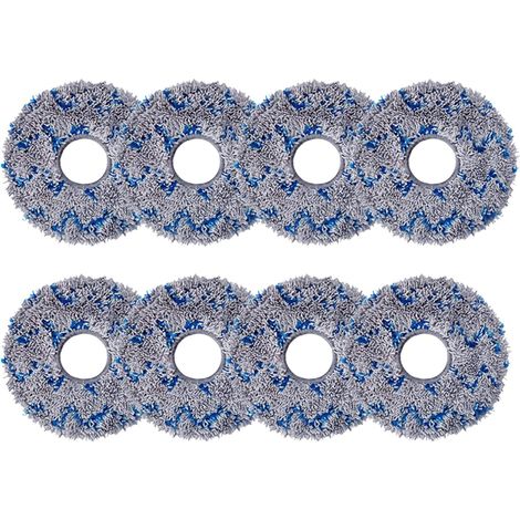 Chiffon de Nettoyage de Rechange pour ECOVACS DEEBOT X1 Omni / X1 e Omni / T20 Omni, Serpillières en Microfibre pour ECOVACS DEEBOT X1 TURBO Aspirateur Robot (1/5)