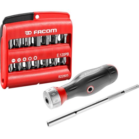 FACOM Klingen-Bithalter 3in1 Set 11-tlg. (1/2)