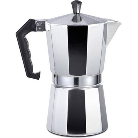 Gourmet Kitchen 3-Tassen-Kaffeemaschine aus Aluminium (1/2)