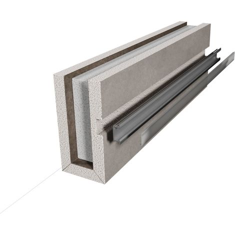 Moulure de rideau OK10R SET — barre de 1,99 m
